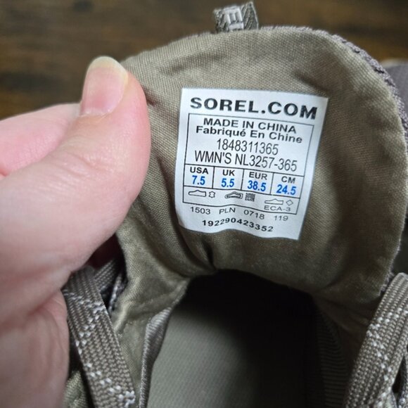 Sorel Sage Out N' About Plus Sneakers - Picture 9 of 10